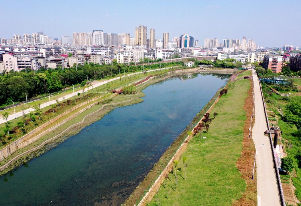 江西鷹潭這個水環(huán)境治理項目，很美！