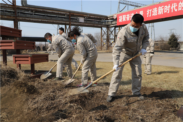 大唐長山熱電廠學用結合扎實開展黨史學習教育