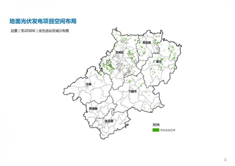 三類光伏定制負(fù)面清單！宣城市發(fā)布光伏發(fā)電項目空間布局專項規(guī)劃(2021-2035年)