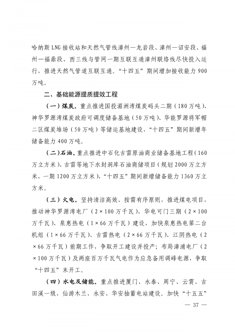 光伏新增300萬千瓦！福建省發(fā)布《“十四五”能源發(fā)展專項規(guī)劃》