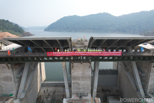 中國電建國際公司承建的老撾南屯1水電站完工移交