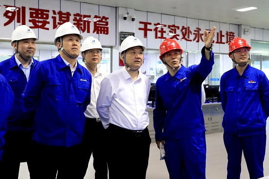 中國華能集團(tuán)董事長溫樞剛到鶴崗電廠、伊春熱