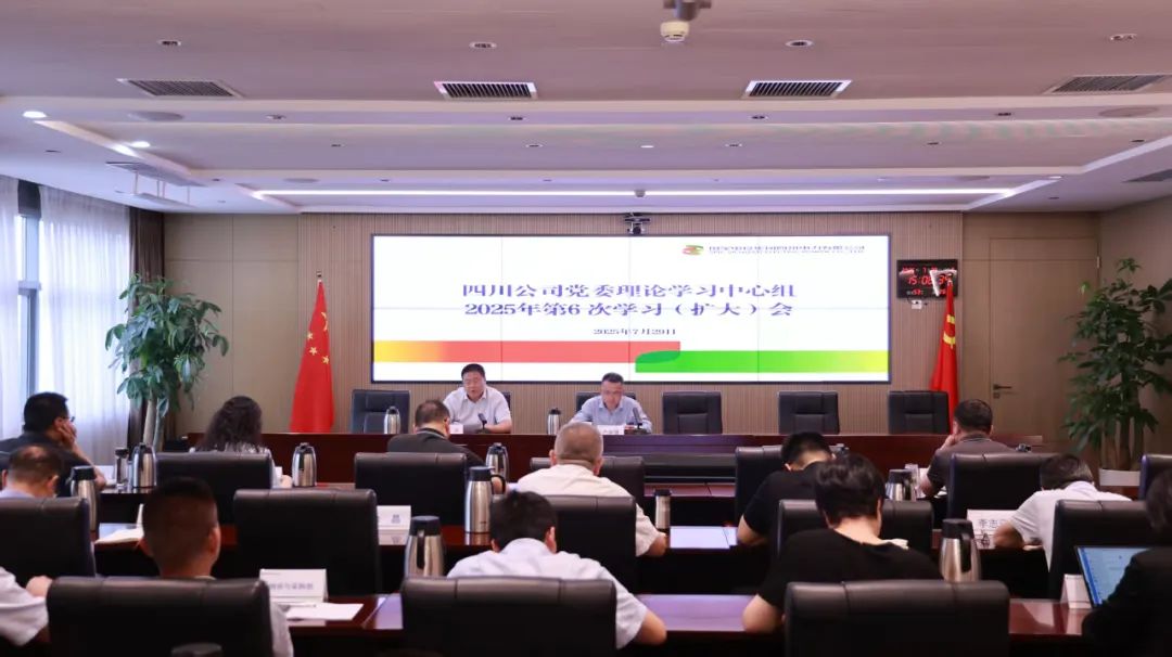 國家電投四川公司黨委理論學(xué)習(xí)中心組開展人工智能、數(shù)字化轉(zhuǎn)型專題學(xué)習(xí)研討