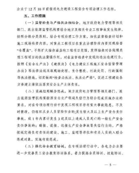 能源局：專項治理風電、太陽能發(fā)電等發(fā)電建設工程和電網(wǎng)建設工程